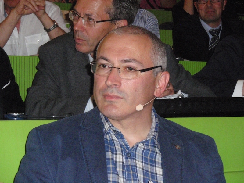 Михаил Ходорковский в Цюрихе.  27.06.2014 г.