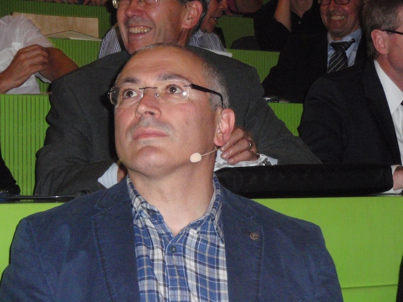 Михаил Ходорковский в Цюрихе.  27.06.2014 г.