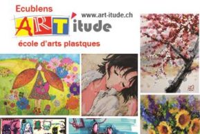 Вернисаж. Юные дарования художественной школы Art’itude (Ecublens)