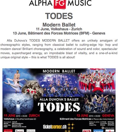 Балет «Тодес» (Женева)