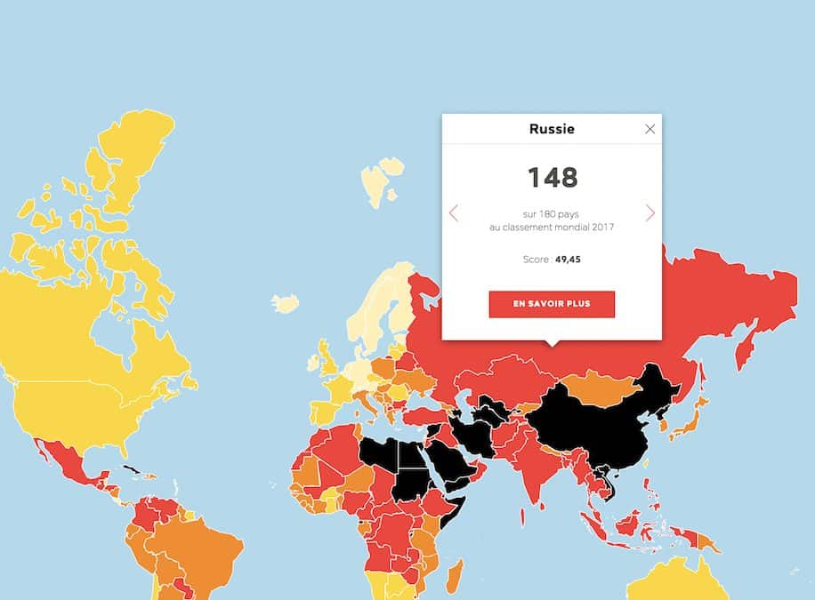 2017: свободы прессы в мире стало меньше