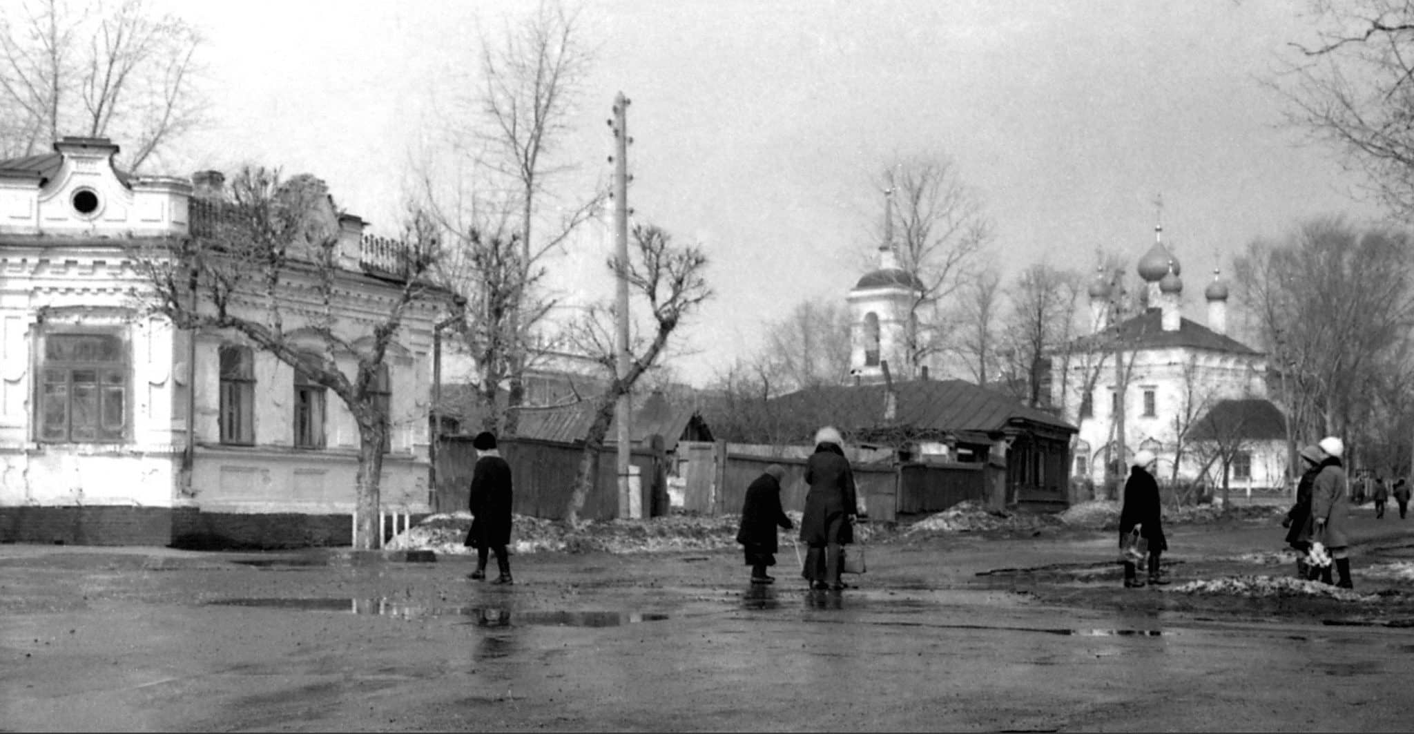 Саранск 1960-х – 1970-х годов. (Фотография Бориса Бахмустова).