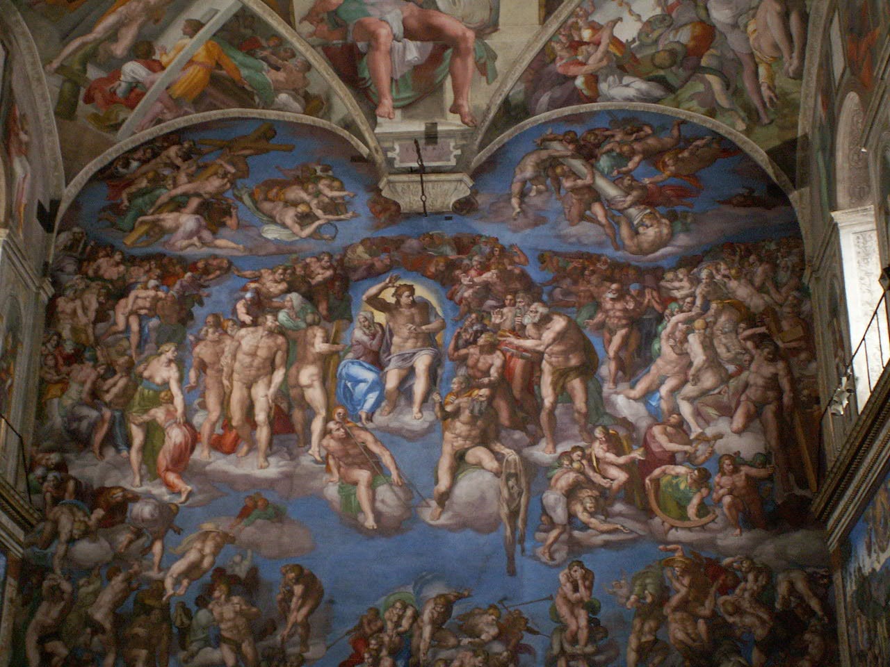 Что за дивная краса - в Ватикане небеса.
