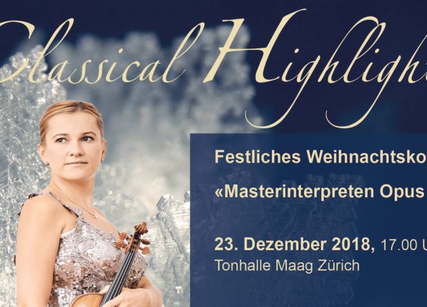 «Classical Highlights». Рождественский концерт виртуозов в Цюрихе