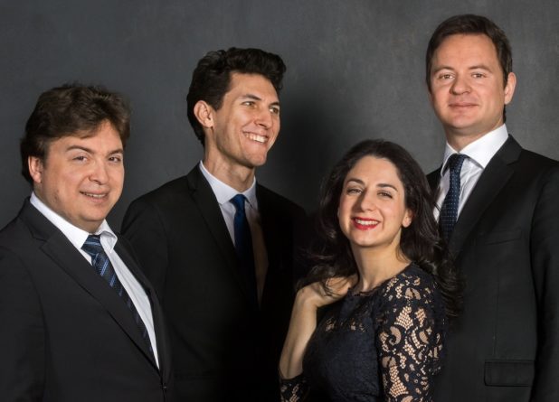 Aviv Quartett: музыка Моцарта, Бетховена, Шуберта