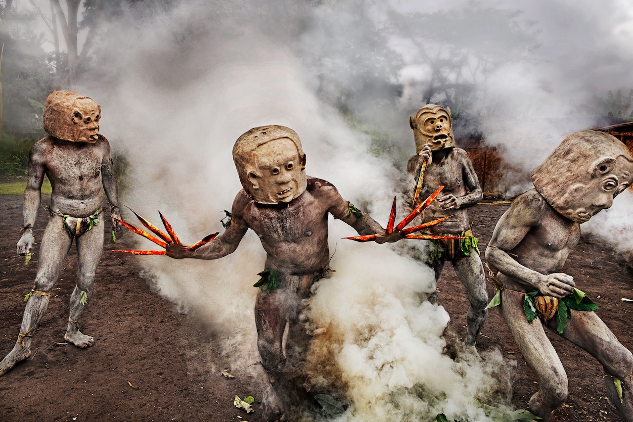 Папуа - Новая Гвинея. (© Steve McCurry)