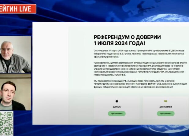 Марк Фейгин — референдум о доверии власти в России