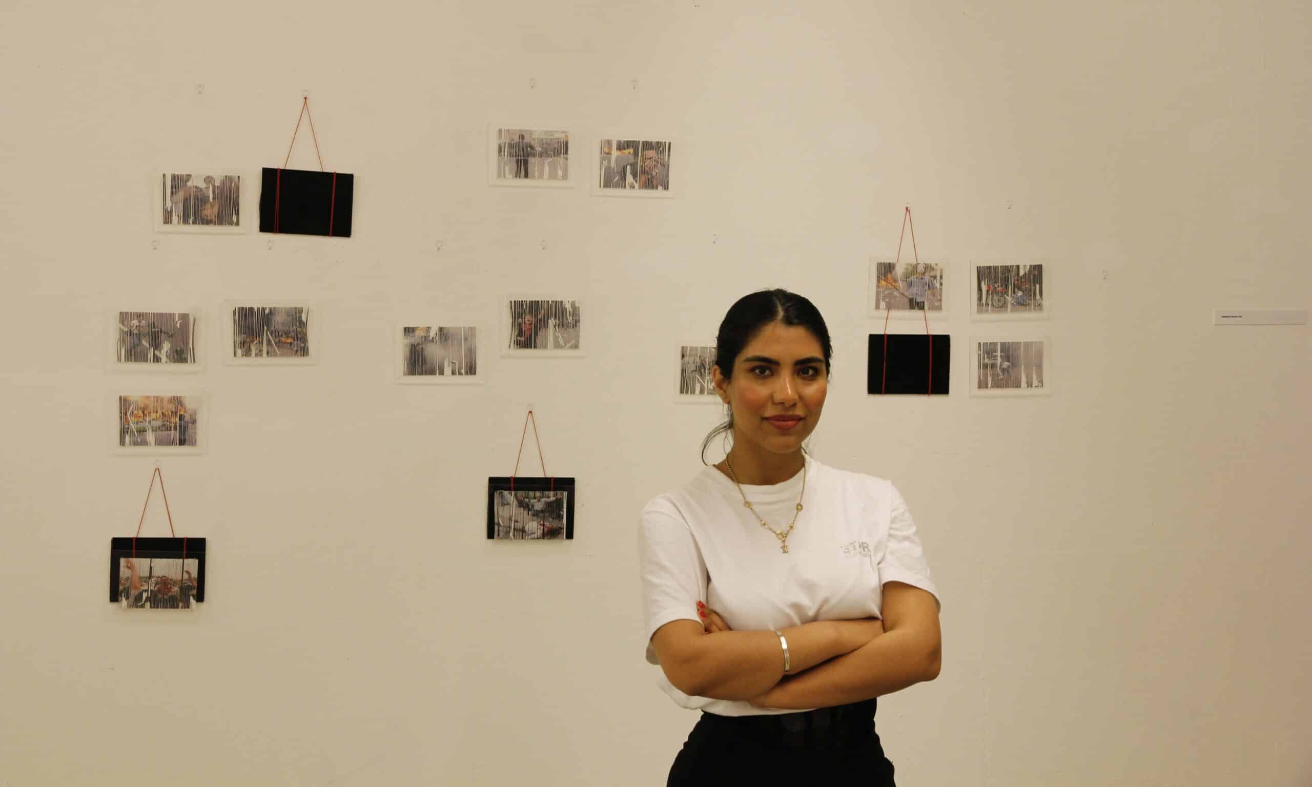 Zahira Mozafari, she is one of the seven curators of the international exhibition UnSaid. Zurich, 31 May – 14 June 2024 (© Thierry Bröhm)